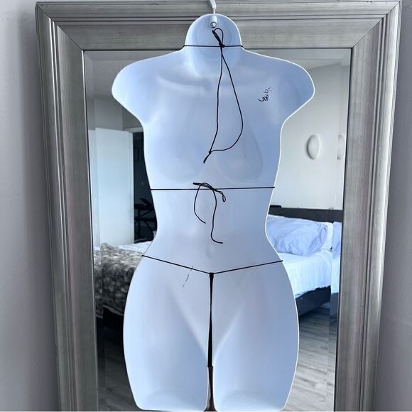 Fishnet Insert Lingerie Set Size S - Picture 5 of 6